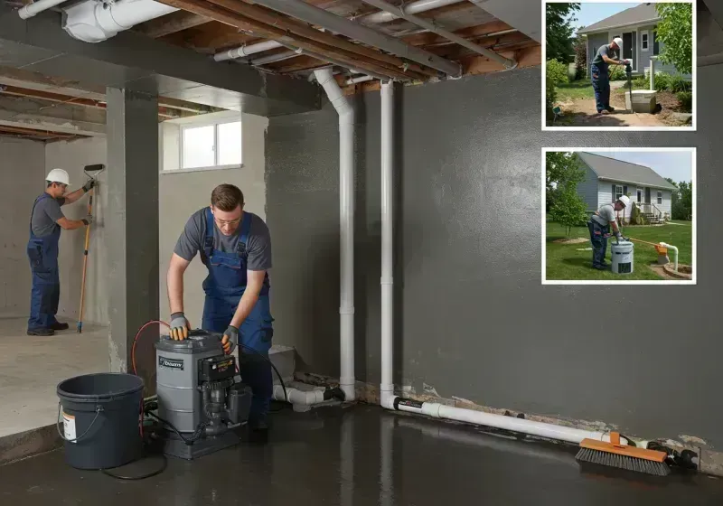 Basement Waterproofing and Flood Prevention process in Wellston, MO